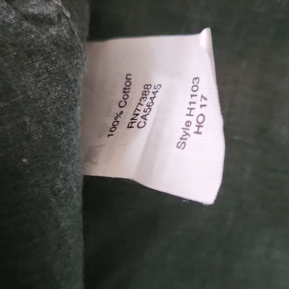 J. Crew Heather Green Casual Button-Down Shirt - Picture 4 of 7